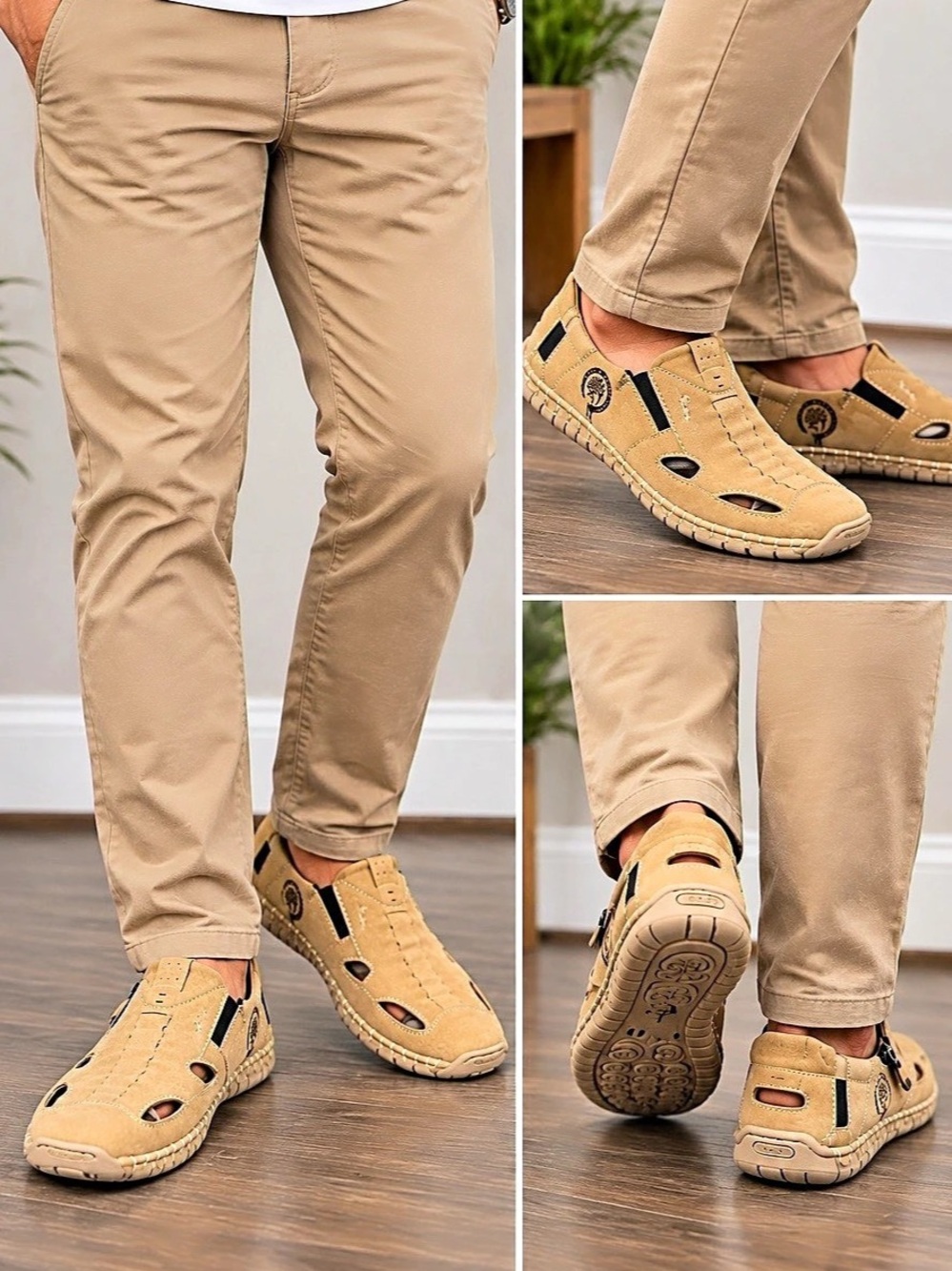 Brown Boat Shoes Like New